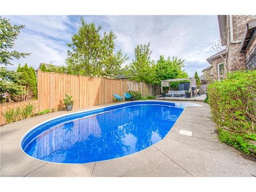 332 Woolwich Street, Kitchener, ON - Outdoor With In Ground Pool With Backyard