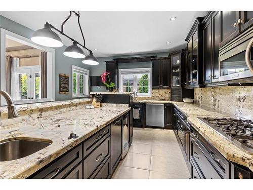 423 Deer Ridge Drive, Kitchener, ON - Indoor Photo Showing Kitchen With Upgraded Kitchen