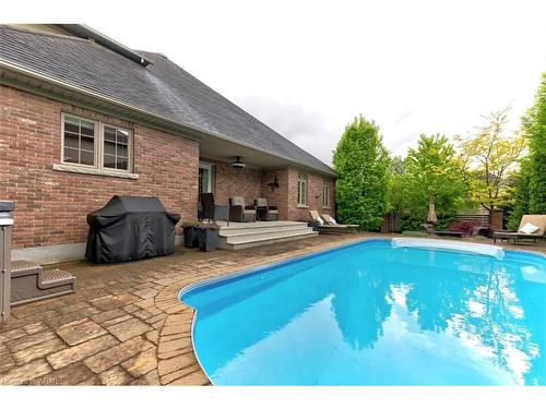 423 Deer Ridge Drive, Kitchener, ON - Outdoor With In Ground Pool With Deck Patio Veranda With Exterior