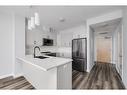 507-60 Charles Street W, Kitchener, ON  - Indoor Photo Showing Kitchen With Stainless Steel Kitchen With Double Sink 