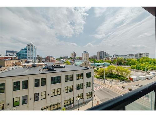 507-60 Charles Street W, Kitchener, ON - Outdoor With Balcony With View