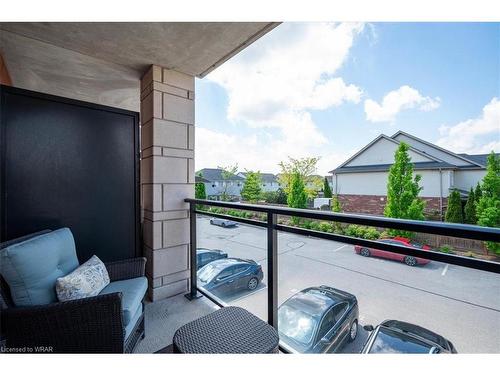 205-155 Commonwealth Street, Kitchener, ON - Outdoor With Balcony With Exterior