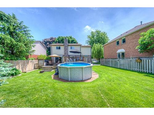 66 Delavan Drive, Cambridge, ON - Outdoor With Above Ground Pool With Backyard With Exterior