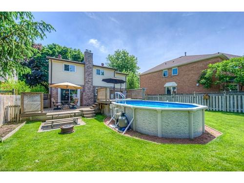 66 Delavan Drive, Cambridge, ON - Outdoor With Above Ground Pool With Backyard With Exterior