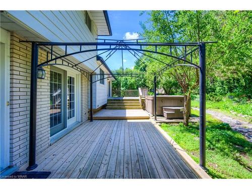 153 Meaford Drive, Waterloo, ON - Outdoor With Deck Patio Veranda With Exterior