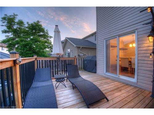 338 Oprington Place, Kitchener, ON - Outdoor With Deck Patio Veranda With Exterior