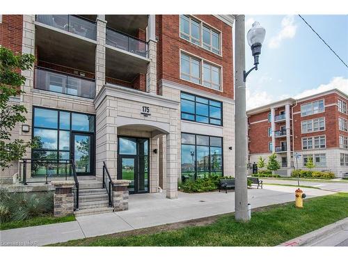 210-175 Commonwealth Street, Kitchener, ON - Outdoor With Balcony With Facade