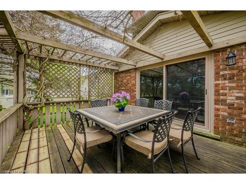 350 Pommel Gate Crescent, Waterloo, ON - Outdoor With Deck Patio Veranda With Exterior