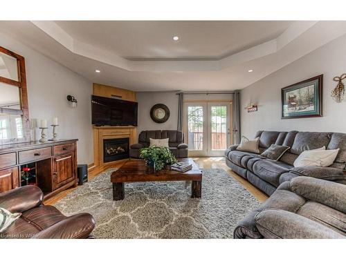 44 Archwood Crescent, Cambridge, ON - Indoor Photo Showing Living Room With Fireplace