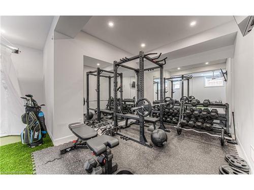 47 Dunbar Road S, Waterloo, ON - Indoor Photo Showing Gym Room