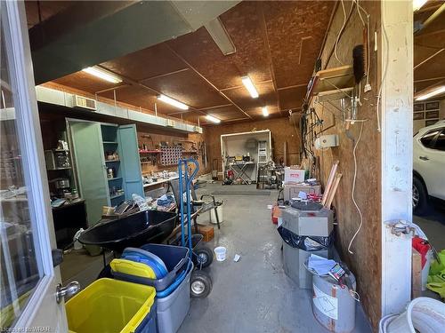 217 Vanier Drive, Kitchener, ON - Indoor Photo Showing Garage