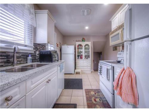 74 Markwood Drive, Kitchener, ON - Indoor Photo Showing Kitchen With Double Sink