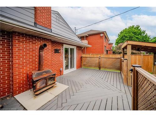 326 River Road E, Kitchener, ON - Outdoor With Deck Patio Veranda With Exterior