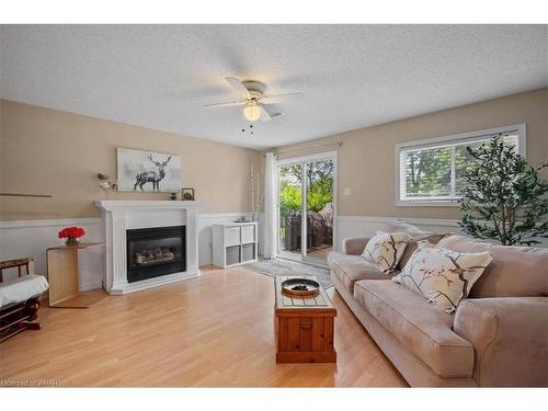 382 Westvale Drive, Waterloo, ON - Indoor Photo Showing Living Room With Fireplace