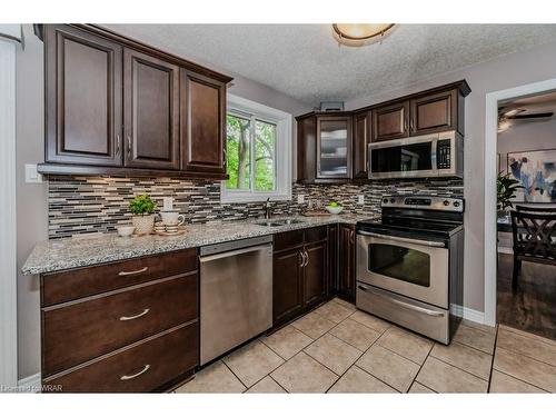 228 Eastforest Trail, Kitchener, ON - Indoor Photo Showing Kitchen With Double Sink With Upgraded Kitchen