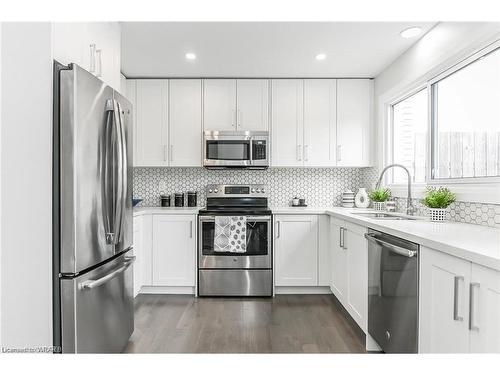 10 Jean Avenue, Kitchener, ON - Indoor Photo Showing Kitchen With Upgraded Kitchen
