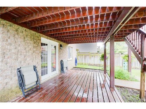 32 Mcnichol Drive, Cambridge, ON - Outdoor With Deck Patio Veranda With Exterior