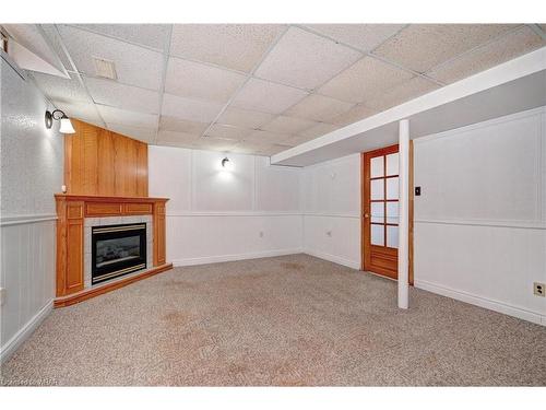 15 Cluthe Crescent, Kitchener, ON - Indoor Photo Showing Other Room With Fireplace