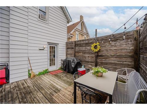 185 Ahrens Street W, Kitchener, ON - Outdoor With Deck Patio Veranda With Exterior