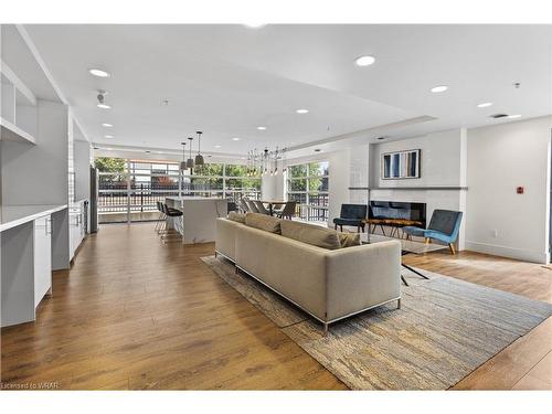 412-155 St Leger Street, Kitchener, ON - Indoor Photo Showing Living Room