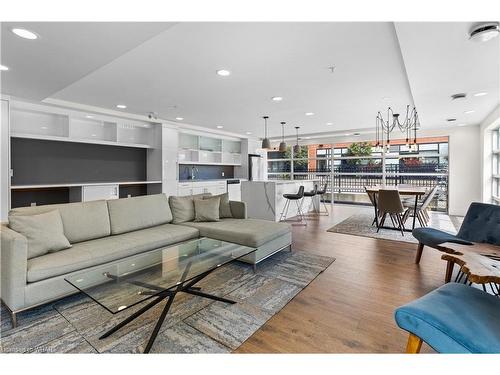 412-155 St Leger Street, Kitchener, ON - Indoor Photo Showing Living Room