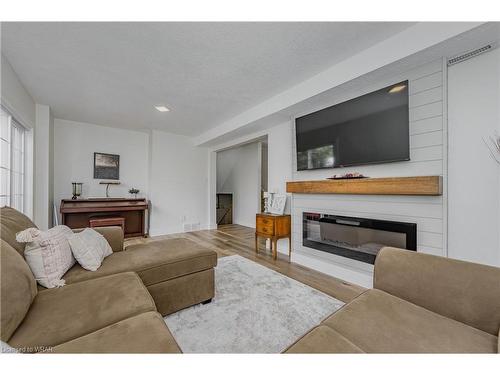 9 Highview Place, Kitchener, ON - Indoor Photo Showing Living Room With Fireplace