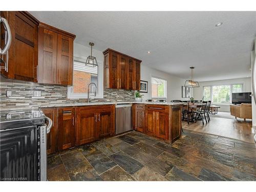 9 Highview Place, Kitchener, ON - Indoor Photo Showing Kitchen With Double Sink