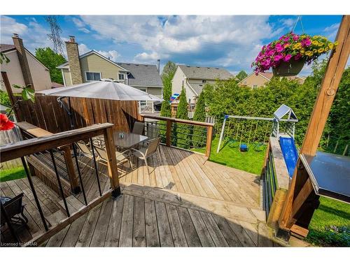 9 Highview Place, Kitchener, ON - Outdoor With Deck Patio Veranda With Exterior