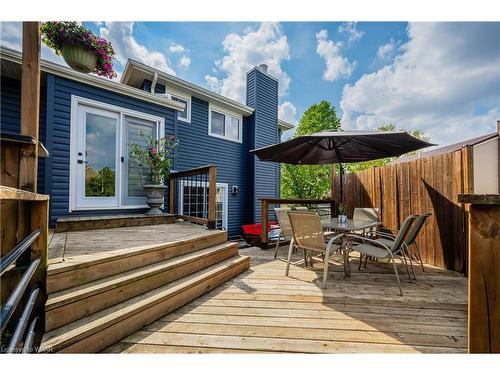 9 Highview Place, Kitchener, ON - Outdoor With Deck Patio Veranda With Exterior