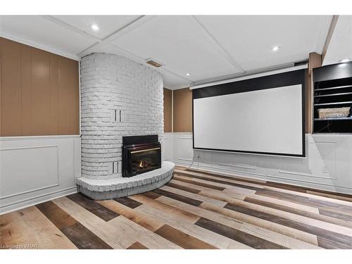 123 Wheatfield Crescent, Kitchener, ON - Indoor Photo Showing Other Room With Fireplace