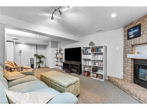 100 Appalachian Crescent, Kitchener, ON - Indoor With Fireplace