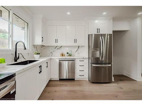 89 Kenora Avenue, Hamilton, ON - Indoor Photo Showing Kitchen With Upgraded Kitchen