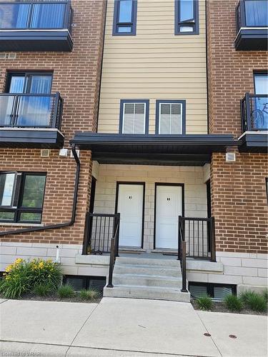 B7-374 Prospect Avenue, Kitchener, ON - Outdoor With Balcony