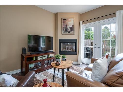 128 Mansion Street, Kitchener, ON - Indoor Photo Showing Living Room With Fireplace