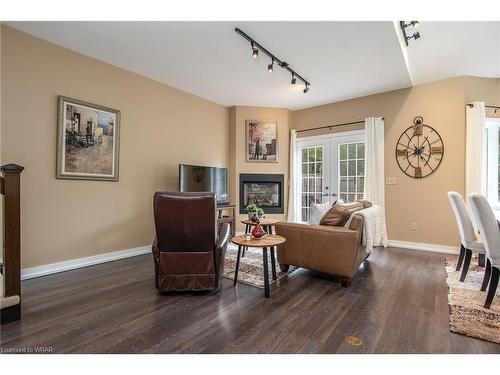 128 Mansion Street, Kitchener, ON - Indoor Photo Showing Living Room With Fireplace