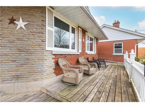 271 Bedford Road, Kitchener, ON - Outdoor With Deck Patio Veranda With Exterior