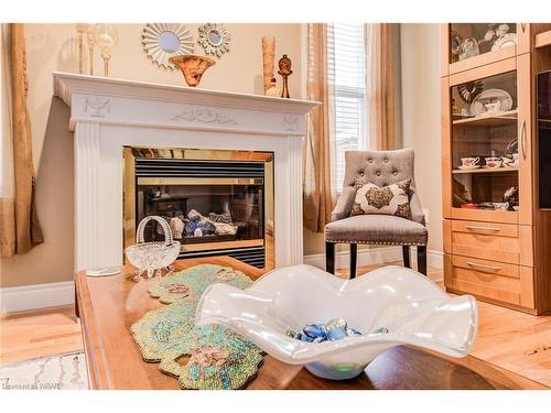 11 Coopershawk Street, Kitchener, ON - Indoor Photo Showing Living Room With Fireplace