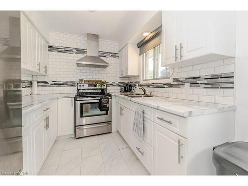 49 Ravine Drive, Cambridge, ON - Indoor Photo Showing Kitchen With Double Sink