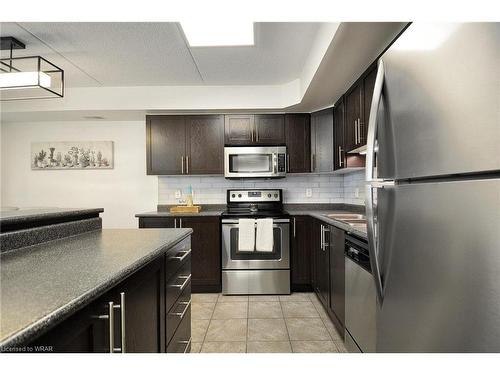 1-950 Highland Road W, Kitchener, ON - Indoor Photo Showing Kitchen With Stainless Steel Kitchen