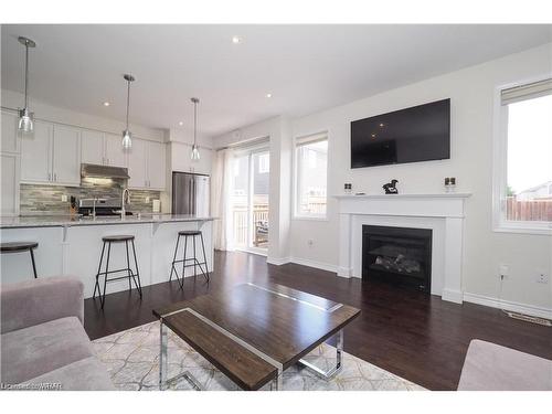 33 Ludolph Street, Kitchener, ON - Indoor With Fireplace