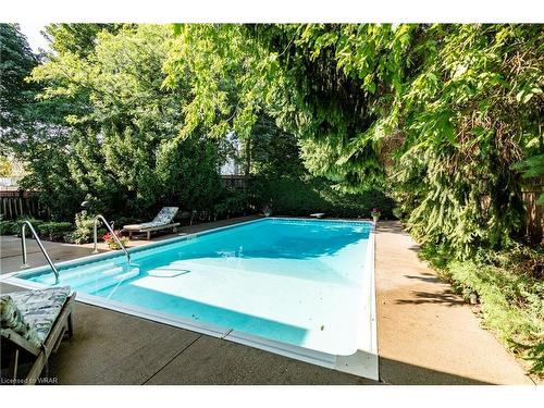 7 Meadowbrook Drive, Kitchener, ON - Outdoor With In Ground Pool With Backyard