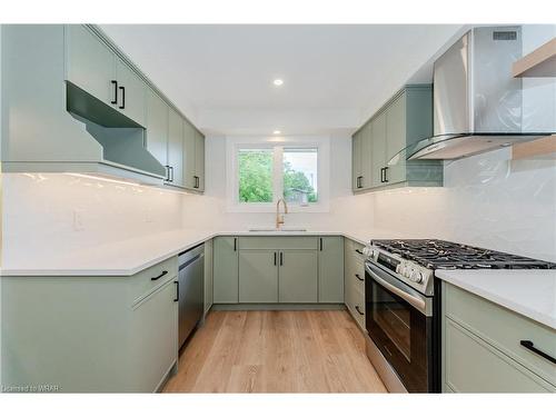 219 Christopher Drive, Cambridge, ON - Indoor Photo Showing Kitchen With Upgraded Kitchen