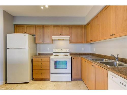 106-70 First Street, Orangeville, ON - Indoor Photo Showing Kitchen With Double Sink