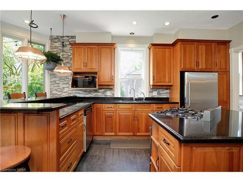 29 Roland Street, Kitchener, ON - Indoor Photo Showing Kitchen With Upgraded Kitchen