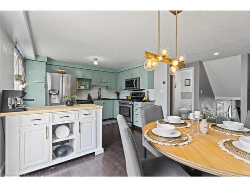 107 Donnenwerth Drive, Kitchener, ON - Indoor Photo Showing Living Room With Fireplace