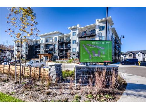 420-110 Fergus Avenue, Kitchener, ON - Outdoor With Balcony