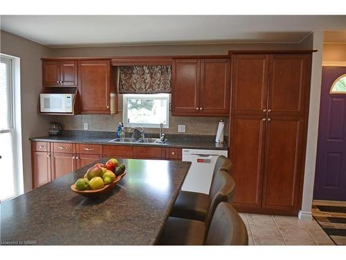 66 Schweitzer Street, Kitchener, ON - Indoor Photo Showing Kitchen With Double Sink