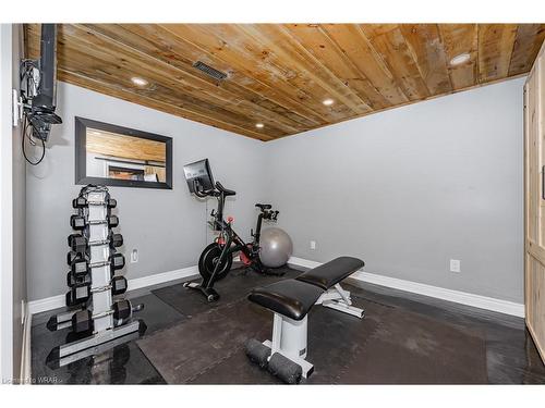 1282 Greenfield Road, North Dumfries, ON - Indoor Photo Showing Gym Room