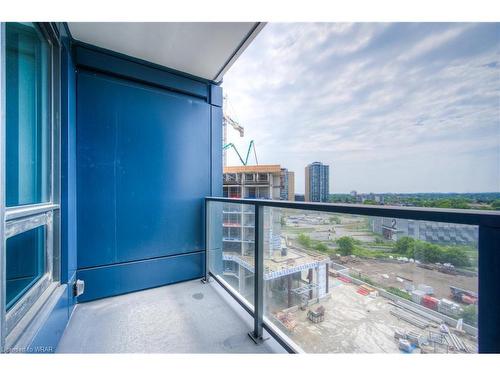 609-15 Wellington Street S, Kitchener, ON - Outdoor With Balcony With View With Exterior