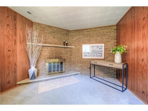 183 Mayfield Avenue, Waterloo, ON - Indoor With Fireplace